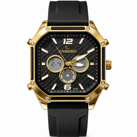 Chaxigo constellation black male watch
