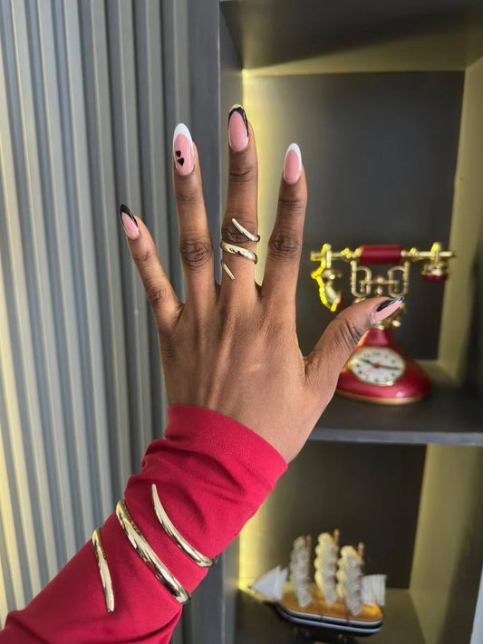 Amiga bracelet and ring set