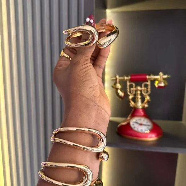 Baddie chunky bracelet