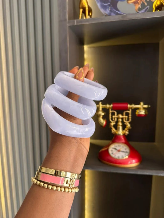 Baddie resin bracelet