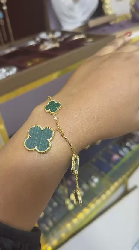 Clover bracelet